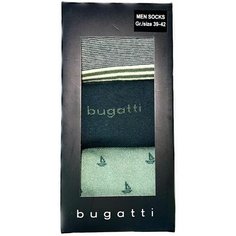 Носки Bugatti, размер 43-46, зеленый