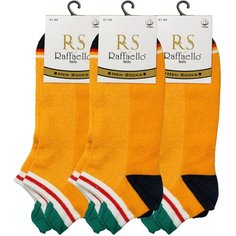 Носки Raffaello Socks, 3 пары, размер 41-44, желтый