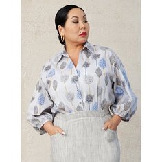 Блуза Indossero, размер XL, серый