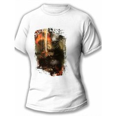 Футболка размер L, белый