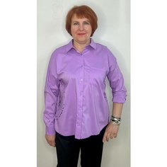 Рубашка размер 54, фиолетовый