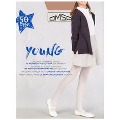 Колготки OMSA KIDS, 50 den, размер 6-8, бежевый