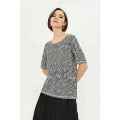 Футболка Baon, размер 44, белый, черный