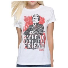 Футболка DS Apparel, размер XL, белый