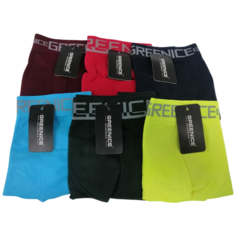 Трусы GREENICE, 5 шт., размер M/L, зеленый, желтый, бордовый, красный, голубой