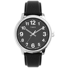 Наручные часы TIMEX Easy Reader TW2V21400, серебряный, черный