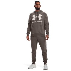 Худи Under Armour Rival Fleece Big Logo, размер SM, серый