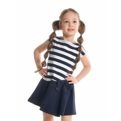 Платье Mini Maxi, размер 80, белый, синий