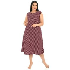 Платье Инсар Текстиль, размер 50-52, бордовый