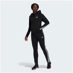 Спортивный костюм adidas , размер XS , черный