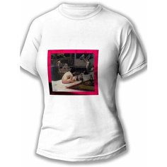 Футболка размер L, белый