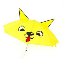 Зонт-трость Funny toys, желтый