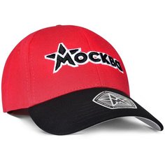 Бейсболка Лого Москва, размер Стандартный, черный, красный