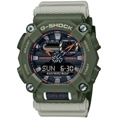 Наручные часы CASIO G-Shock GA-900HC-3A, зеленый, хаки