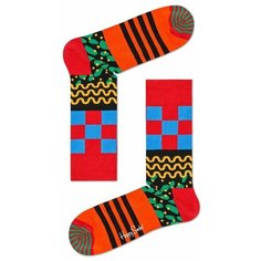 Носки Happy Socks, размер 25, мультиколор, бесцветный