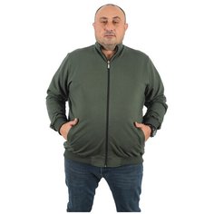 Толстовка MOCGRANDE, размер 7XL(70), хаки