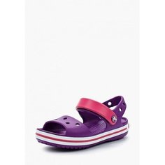 Сандалии Crocs, размер С9 (25-26EU), фиолетовый