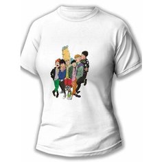 Футболка размер L, белый