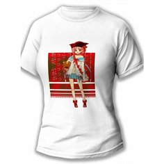 Футболка размер L, белый