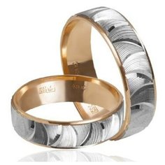 Кольцо, комбинированное золото, 585 проба, размер 16.5 Culon