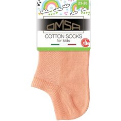 Носки Omsa размер 31-34, коралловый