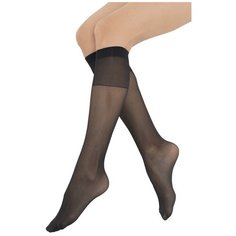 Гольфы MiNiMi, 40 den, 2 пары, размер 0 (one size), черный