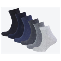 Носки RoeRue, размер 41-47, черный, серый, синий, голубой