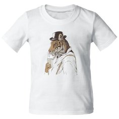 Футболка CoolPodarok, размер 26, белый