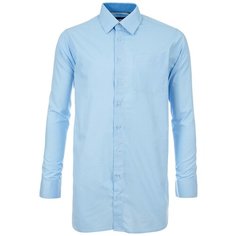 Рубашка Imperator, размер 48/M/170-178/40 ворот, голубой