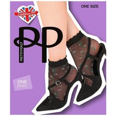 Носки Pretty Polly, 2 уп., размер S-M-L, черный