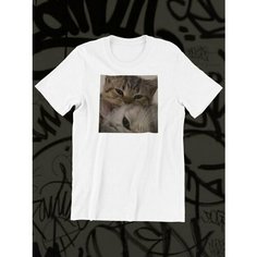 Футболка shulpinchik, размер L, белый