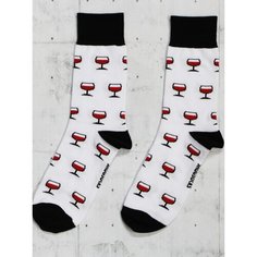 Носки SNUGSOCKS, размер 36-41, бордовый