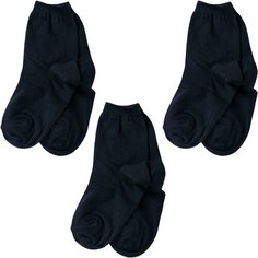 Носки Смоленская Чулочная Фабрика 3 пары, размер 18, черный