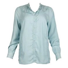 Блуза Zizzi, размер 46, голубой