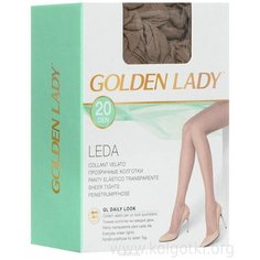 Колготки Golden Lady Leda, 20 den, размер 2, бежевый