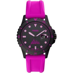 Наручные часы FOSSIL FB-01, фиолетовый, черный