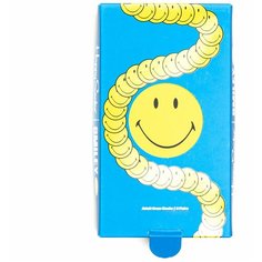Носки Happy Socks, 3 пары, размер 36-40, голубой, черный, желтый
