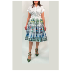 Платье Sara Roka, размер 40, мультиколор
