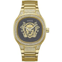 Наручные часы GUESS Trend GW0565G1, черный, золотой