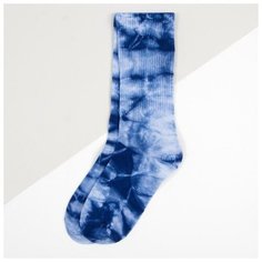 Носки Kaftan, размер 36-39, синий, белый