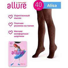 Колготки ALLURE, 40 den, 2 шт., размер 134-140, черный