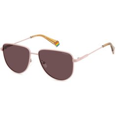 Солнцезащитные очки Polaroid Polaroid PLD 6196/S/X 8KJ KL PLD 6196/S/X 8KJ KL, розовый