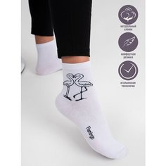 Носки Красная Ветка, размер 23-25, белый