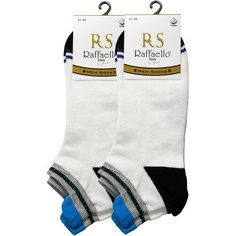 Носки Raffaello Socks, 2 пары, размер 41-44, белый