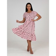 Платье А-дина, размер 50, розовый
