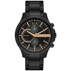 Наручные часы Armani Exchange Hampton 69969, черный, золотой