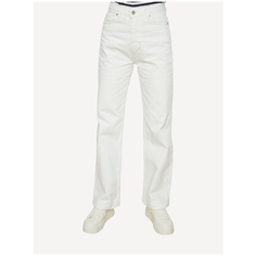 Джинсы широкие TRENDYOL, размер 40/L, белый