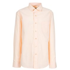 Школьная рубашка Tsarevich, размер 122-128, оранжевый, бежевый
