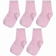 Носки ХОХ 5 пар, размер 12-14, розовый