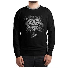 Свитшот DreamShirts Studio, размер 3XL, черный